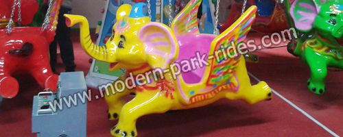 Amusement fairground rides flying elephant rides for sale