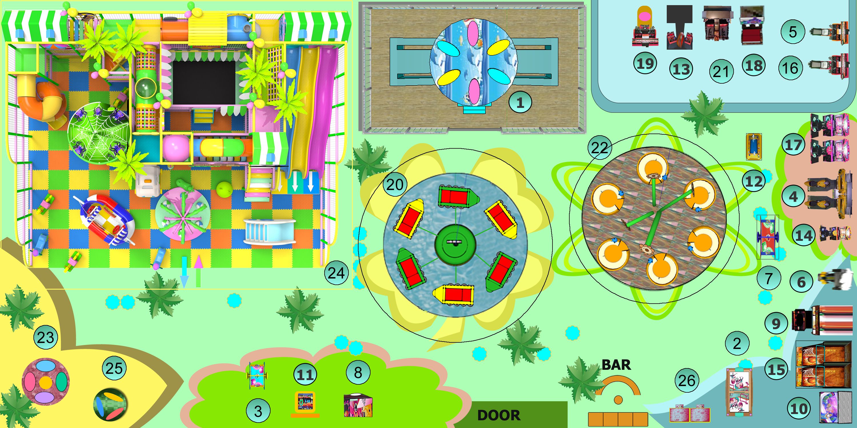 INDOOR PARK PROJECT IN UZBEKISTAN