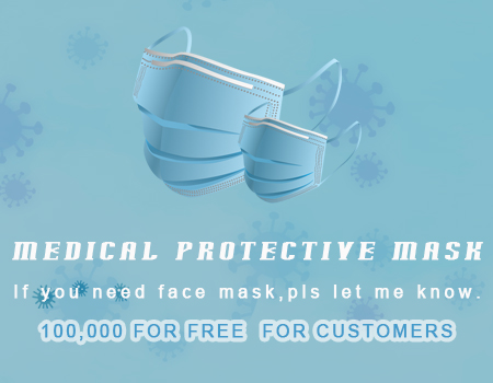 Medical Protective Mask,100000 Pieces for Free for Customers