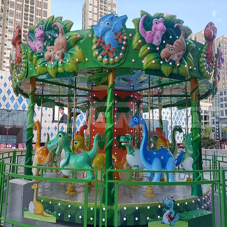 Dinosaur carousel ride CS16D01
