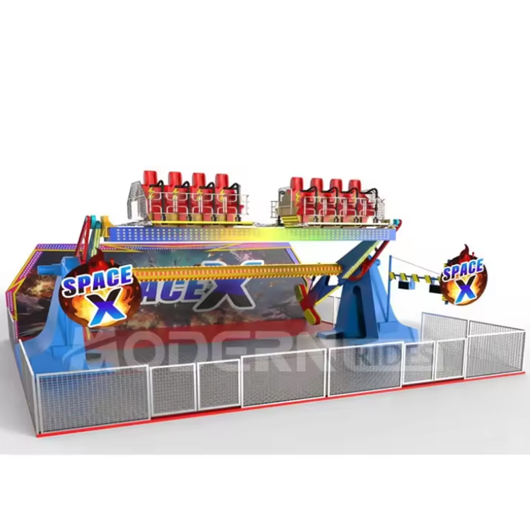 360 degree top spin ride MDTS16J