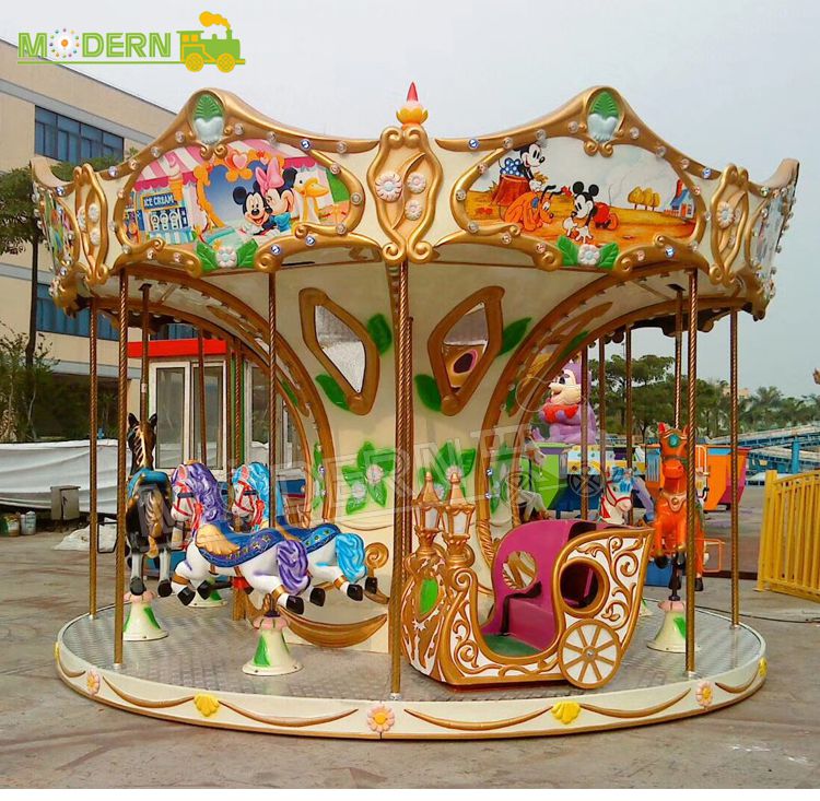 12 Seats Carousel Ride For Sale MZM04