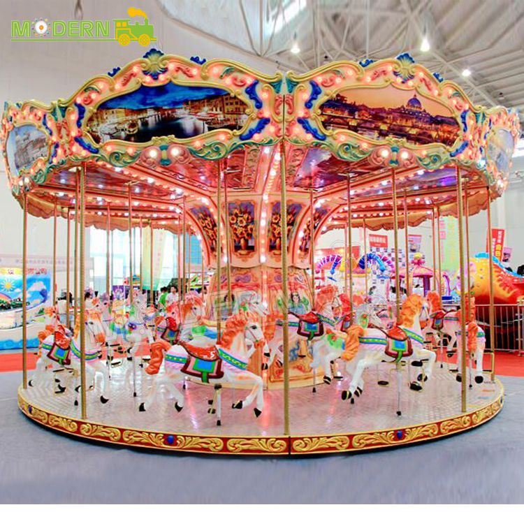 26 Seats Carousel Ride For Sale MZM01